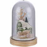 ARTICASA Xmas LED Dome Ø11,5xh20,5cm 300gr AVP PLASTIC PLYWD CB excb2xAAA -  thumbnail 3