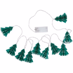 ARTICASA Xmas string light paper trees 16x5,6x7cm 107gr PP CB excb2xAA -  thumbnail 2