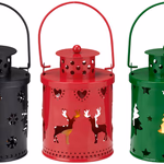 ARTICASA Xmas LED Lantern 3as Ø8xh12cm 90gr IR HT incb 1xCR2032 - 