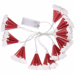 ARTICASA Xmas string light paper hats 16x5,6x7,7cm 107gr PP CB excb thumbnail 2