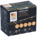 Karácsonyi fényfüzér időzíthető 20Led, 2,2m, meleg fehér 2xAA thumbnail 1