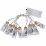 ARTICASA Xmas LED trees in glass 17,5x3x7,5cm 132gr GL PP, PVC, COPPER, CB excb 2xAA thumbnail 2