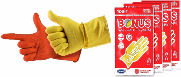 Háztartási gumikesztyű S - Image 1 of 1