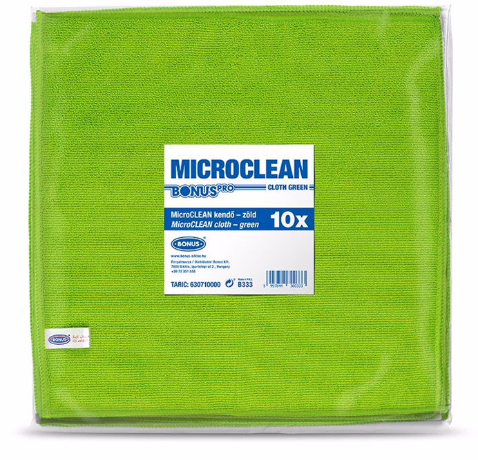BonusPRO MicroCLEAN kendő zöld 10/1 - Image 1 of 1