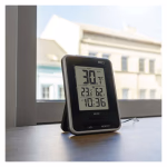 EMOS Digitális hőmérő vezetékes, fekete thumbnail 4