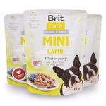 Brit Care Mini alutasakos Fillets in Gravy 85g Bárány 100215. 24-es gyűjtő=1 egység