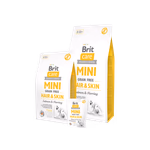 Brit Care Mini Hair&Skin 7 kg gabment. lazac-tonhal-hering 