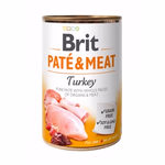 Brit Paté&Meat 400 g Turkey   6db/cs
