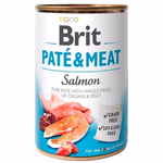 Brit Paté&Meat 400 g Salmon   6db/cs