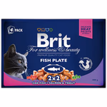 Brit Premium Cat 4x100 g alutasakos halas