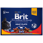 Brit Premium Cat 4x100 g alutasakos húsos