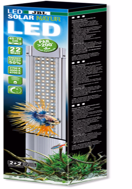 JBL LED SOLAR NATUR 22W, 438mm Nagy teljesítményű LED-világítás akváriumokhoz. - Image 1 of 1