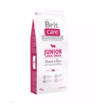 Brit Care száraz kutyaeledel, Junior, Large Breed, Bárány és Rizs, 12 kg