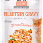 Brit Care Cat alutasakos Fillets in Gravy 85 g Choise Chicken (csirkés) 100527. 24-es gyűjtő=1 egység