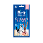 Brit Premium Cat Stick 3 db-os csirke&máj 15 g (111720)