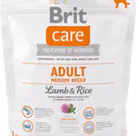 Brit Care Adult Medium Breed Lamb & Rice száraz kutyaeledel, 1 kg