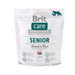 Brit Care száraz kutyaeledel, Senior, Bárány és Rizs, 1 kg