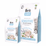 Brit Care Cat 400 g Hipoallergén gabonamentes, a vesék és a húgyvezeték erőnlétének megtartásához, csirkés 171287