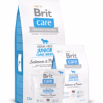 Brit Care gabona mentes hal+burgonya Junior large breed 12 kg