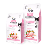 Brit Care Cat Grain-Free Sterilized Sensitiv 7 kg steril érz. emész. nyúl 171289