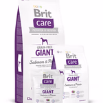 Brit Care Grain-free Adult Giant Breed Salmon & Potato száraz kutyaeledel, 12 kg