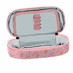 BeUniq Prémium Bélelt Mintás tolltartó, polyester, Panda, 19x11x4cm thumbnail 1