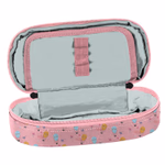 BeUniq Prémium Bélelt Mintás tolltartó, polyester, Panda, 19x11x4cm thumbnail 4