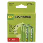 GP Recharge 2100 AA Akkumulátor (HR6) 6db thumbnail 1