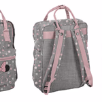 HÁTIZSÁK.  - MINNIE. BLACK. 37x27x14