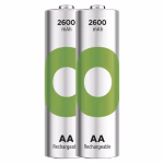 GP ReCyko NiMH újratölthető elem HR6 (AA) 2600mAh 2db. 300+ töltési ciklus thumbnail 1