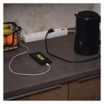 EMOS hosszabbító 3 m / 5 aljzat / kapcsolós / fehér / 1× USB-A + 1× USB-C  / 1,5 mm2 thumbnail 4