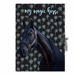 NAPLÓ, A5, 80 OLDAL, 'HORSE '
