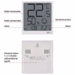 Emos Hő- és nedvességmérő vezeték nélküli thumbnail 3