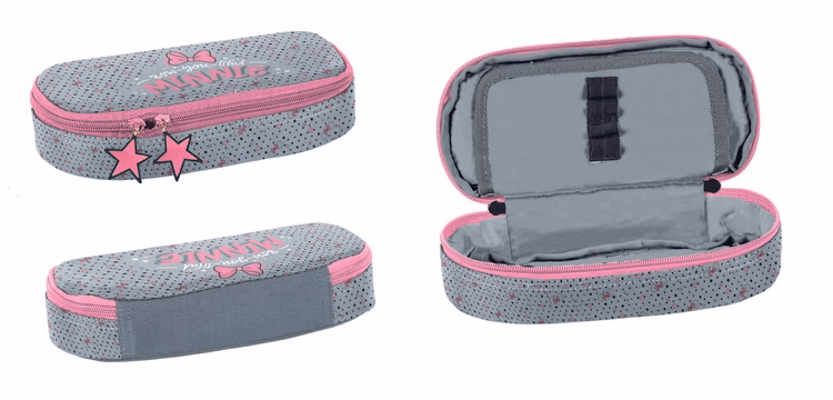 Disney Prémium Bélelt Mintás tolltartó, striped PVC, 19,5x13x3,5cm - Image 1 of 4