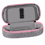 Disney Prémium Bélelt Mintás tolltartó, striped PVC, 19,5x13x3,5cm thumbnail 4