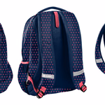 Hátizsák "pinkpötty" 43x31x19 thumbnail 3