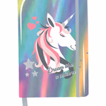 JEGYZETFÜZET, A5, 96 OLDAL, 'UNICORN '