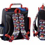 ISKOLATÁSKA, 36x28x15, polyester 300D, 'CARS ' thumbnail 1