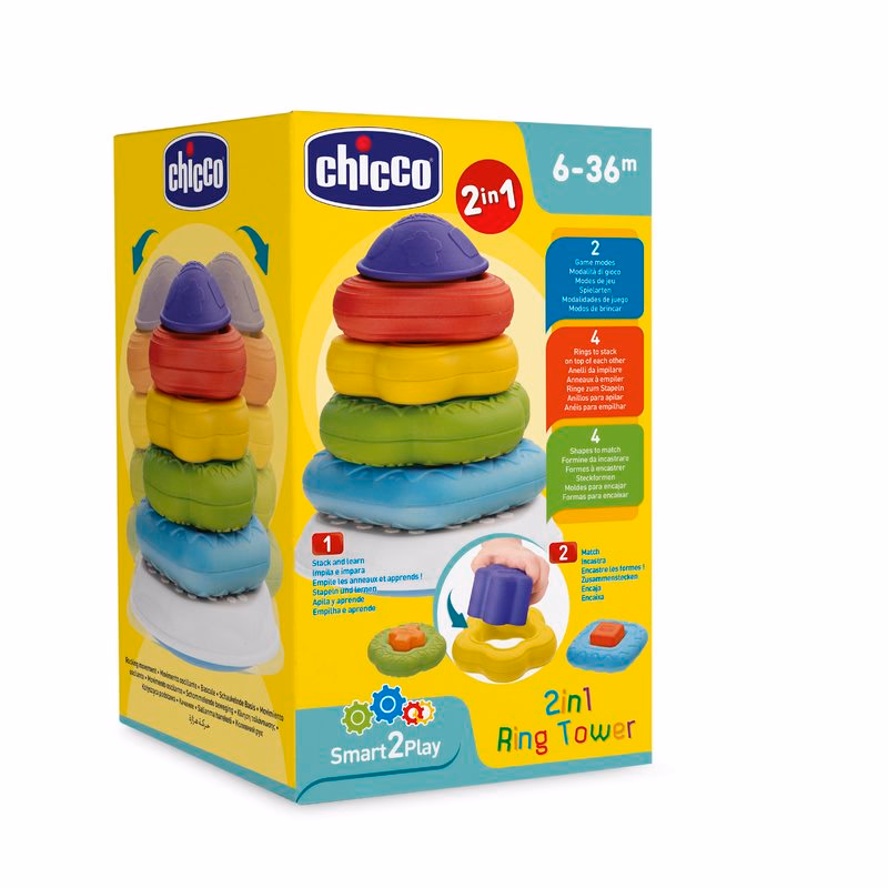 Smart2Play Gyűrűs építőtorony - Image 1 of 2