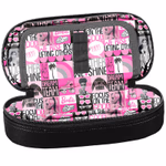 Barbie Prémium Bélelt Mintás tolltartó, Frozen, 19,5x13x3,5cm thumbnail 4