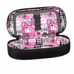 Barbie Prémium Bélelt Mintás tolltartó, Frozen, 19,5x13x3,5cm thumbnail 1