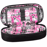 Barbie Prémium Bélelt Mintás tolltartó, Frozen, 19,5x13x3,5cm thumbnail 6