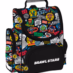 Brawl Stars iskolatáska, Gucci Nylon, Minnie, 36x30x16cm