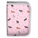 Tolltartó feltöltve.  - LÁNY.       HORSE PATTERN. 19,5x13x3,5 thumbnail 3