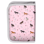 Tolltartó feltöltve.  - LÁNY.       HORSE PATTERN. 19,5x13x3,5 thumbnail 2