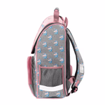 ISKOLATÁSKA,36x28x15,polyester 300D, Unicorn pink thumbnail 5