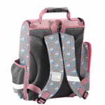 ISKOLATÁSKA,36x28x15,polyester 300D, Unicorn pink thumbnail 4
