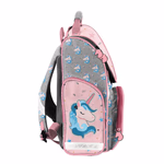 ISKOLATÁSKA,36x28x15,polyester 300D, Unicorn pink thumbnail 7