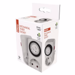 EMOS Mechanikus időkapcsoló 15D-3A IP20 SCHUKO thumbnail 2