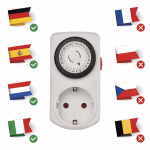 EMOS Mechanikus időkapcsoló 15D-3A IP20 SCHUKO thumbnail 3